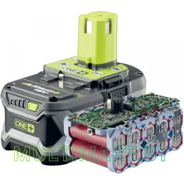 Аккумулятор Ryobi RB18L50 ONE+ 5133002433 (18В/5.0 а*ч) картинка 3